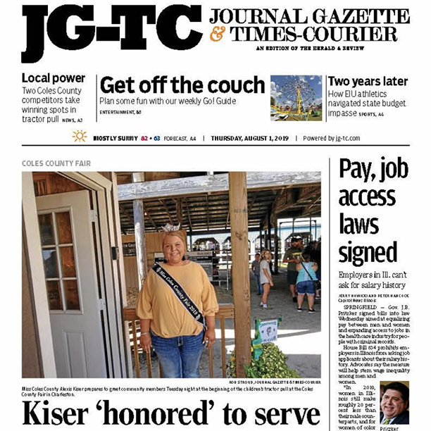 Racine Journal Times cover page