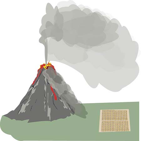 How did weather affect Pompeii's destruction?